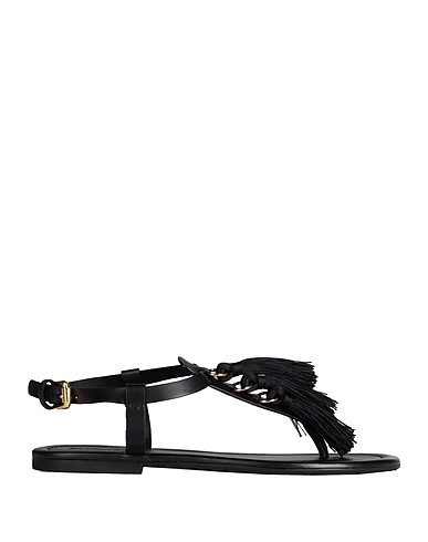 SEE BY CHLOÉ Flip flops Black 100% Calfskin