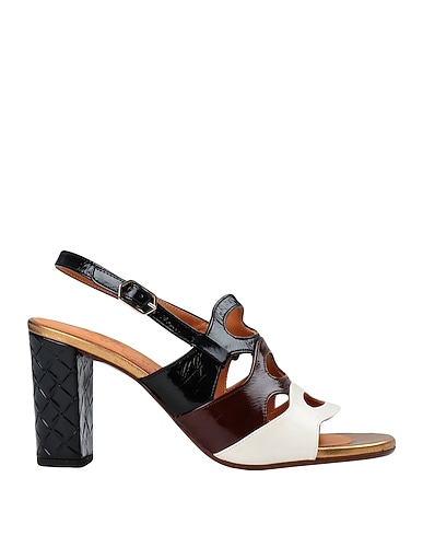 CHIE MIHARA Sandals Black Soft Leather