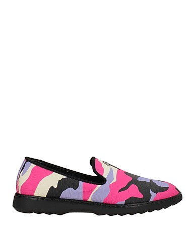 GIUSEPPE ZANOTTI Loafers Fuchsia Soft Leather