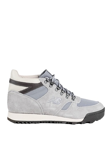 NEW BALANCE Sneakers RAINIER RICH OAK Grey Soft Leather, Textile fibres