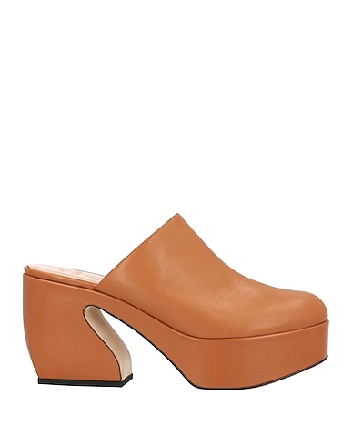 SI ROSSI by SERGIO ROSSI Mules and clogs Tan Soft Leather