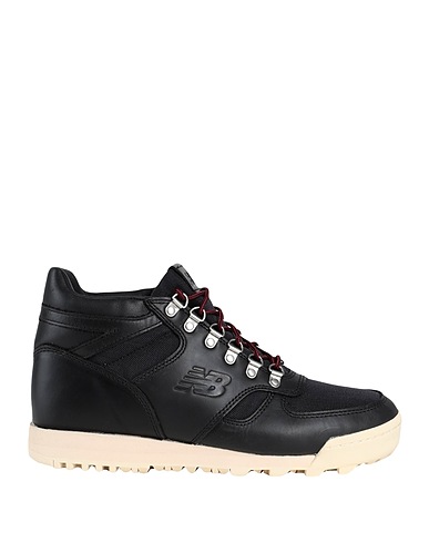 NEW BALANCE Sneakers RAINIER BLACK SHADOW Black Soft Leather, Textile fibres
