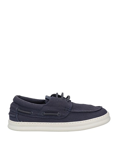 CAMPER Loafers Navy blue Textile fibres