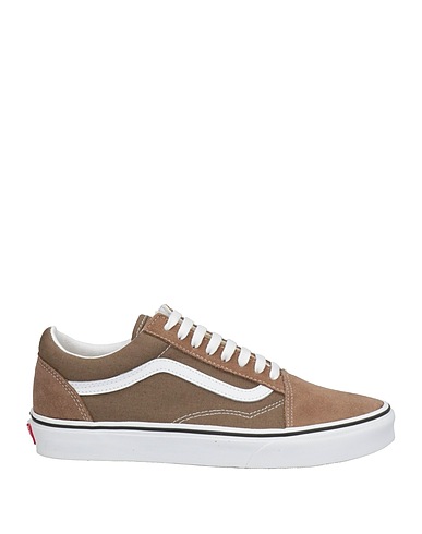 VANS Sneakers Khaki Soft Leather, Textile fibers