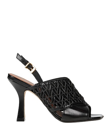 CARMENS Sandals Black Soft Leather