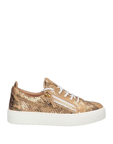 GIUSEPPE ZANOTTI Sneakers Oro Pelle