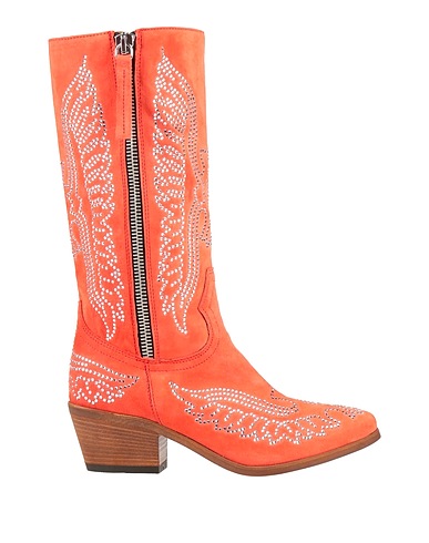 JE T'AIME Boots Orange Leather
