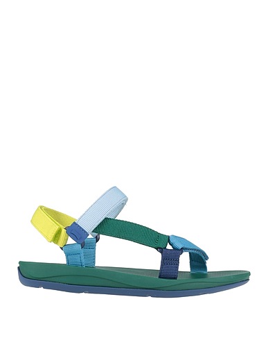 CAMPER Sandals Lime green Textile fibers
