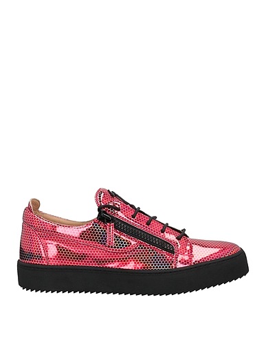GIUSEPPE ZANOTTI Sneakers Red Synthetic fibers