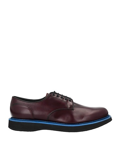 CHURCH'S Laced shoes Plum Calfskin