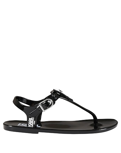 KARL LAGERFELD Infradito Infradito Nero Fibre sintetiche