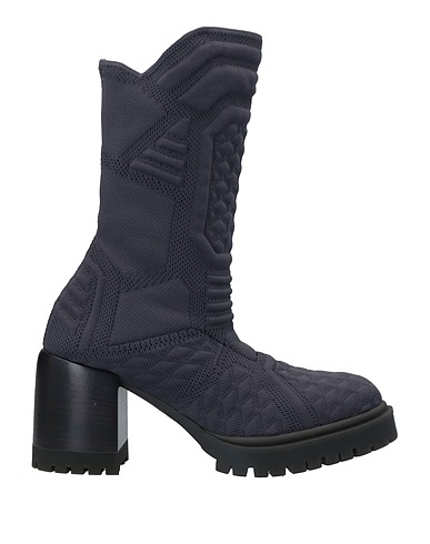CASADEI Ankle boot Slate blue Textile fibres