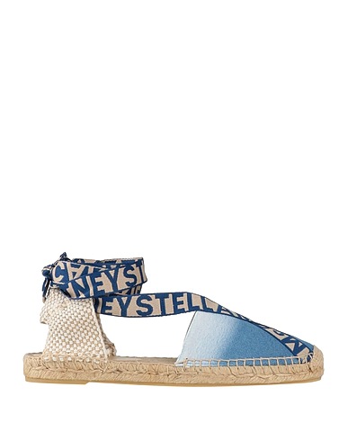 STELLA McCARTNEY Espadrilles Azure Textile fibers