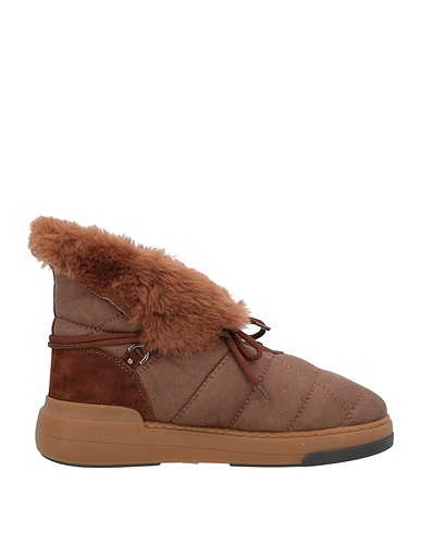 CASADEI Ankle boot Dark brown Soft Leather