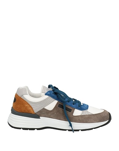 CHURCH'S Sneakers Taupe Soft Leather, Textile fibres