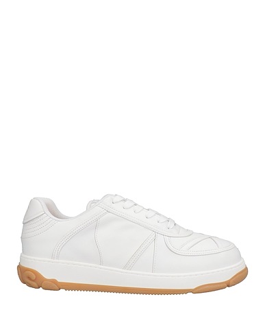 GCDS Sneakers White Soft Leather