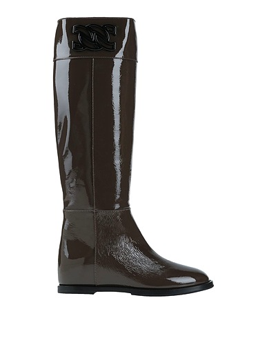 CASADEI Boots Dark brown Soft Leather