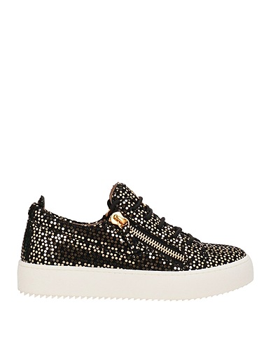 GIUSEPPE ZANOTTI Sneakers (-) Fibre tessili, Pelle