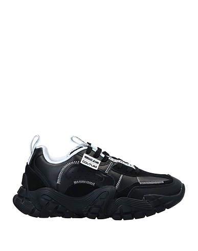 VERSACE JEANS COUTURE Sneakers Black Textile fibres