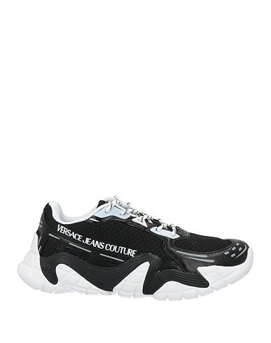 VERSACE JEANS COUTURE Sneakers Black Textile fibres