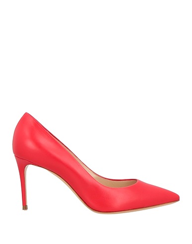 CASADEI Décolleté Rosso Pelle