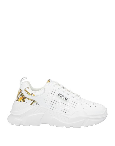 VERSACE JEANS COUTURE Sneakers White Soft Leather