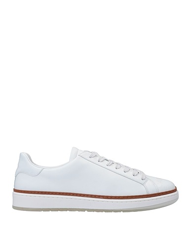 CANALI Sneakers White Soft Leather