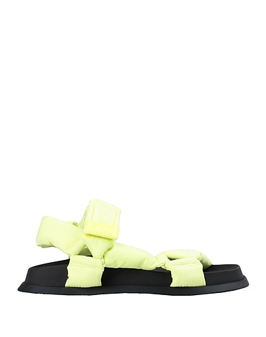 TOMMY JEANS Sandalen Limettengrün 100% Recyceltes nylon
