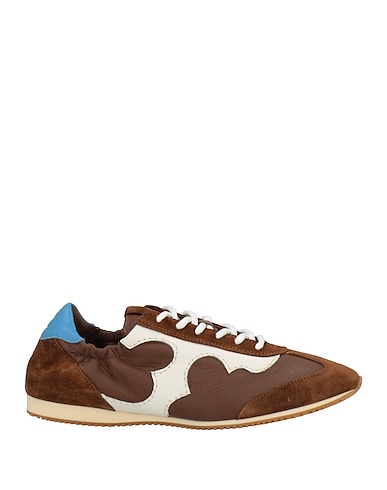 TORY BURCH Sneakers Braun Kalbfell