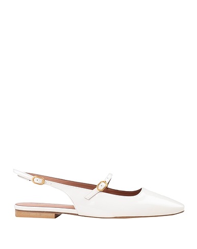 BIANCA DI Footwear Off white 100% Soft Leather