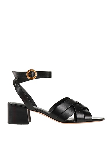 TORY BURCH Sandals Black Soft Leather
