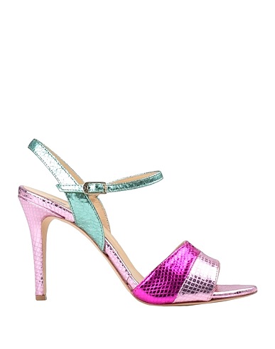 L'ARIANNA Sandals Pink Soft Leather