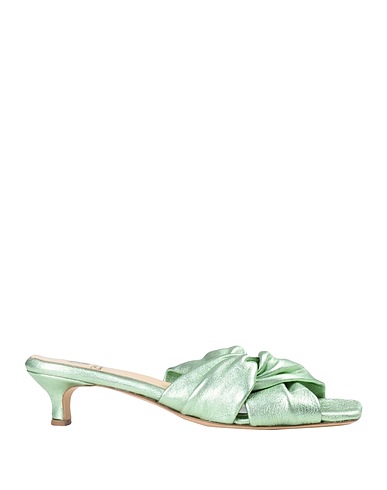 L'ARIANNA Sandali Verde chiaro 100% Pelle