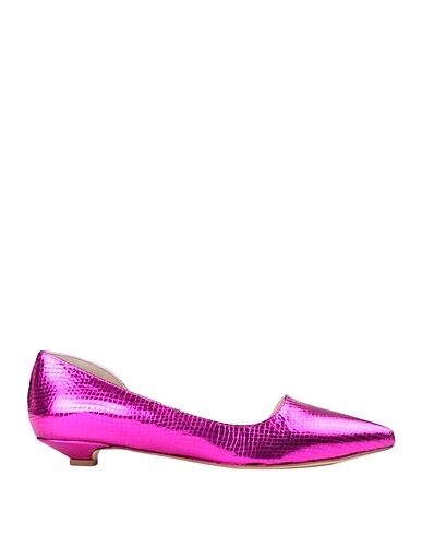 L'ARIANNA Ballerines Fuchsia Cuir