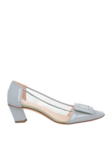 ROGER VIVIER Pump Light grey Soft Leather