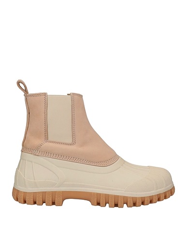 DIEMME Ankle boot Light brown Soft Leather, Other Fibres