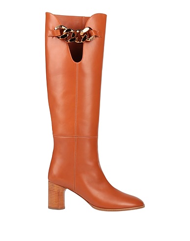 CASADEI Boots Tan Soft Leather