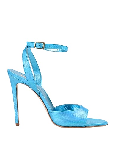 GIAMPAOLO VIOZZI Sandals Azure 100% Goat skin
