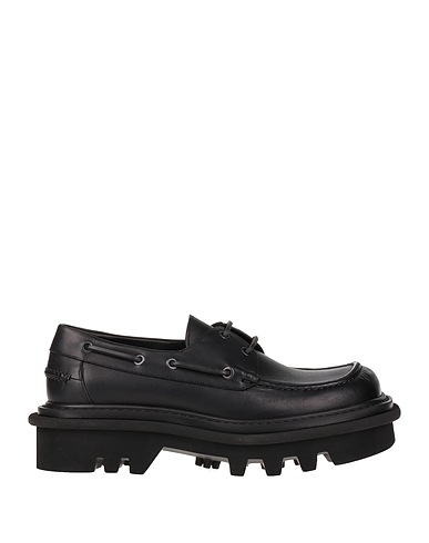 DRIES VAN NOTEN Stringate Nero Pelle
