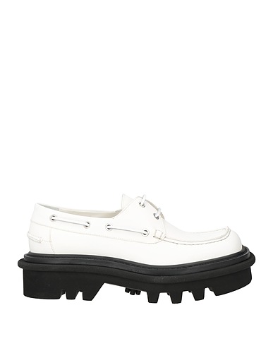 DRIES VAN NOTEN Laced shoes White Soft Leather