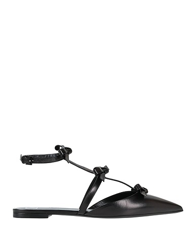 VALENTINO GARAVANI Ballet flats Black Soft Leather