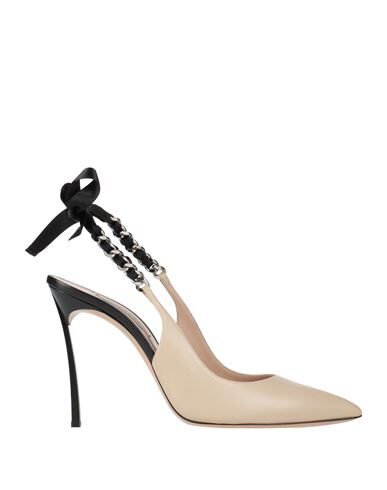 CASADEI パンプス ベージュ レディース