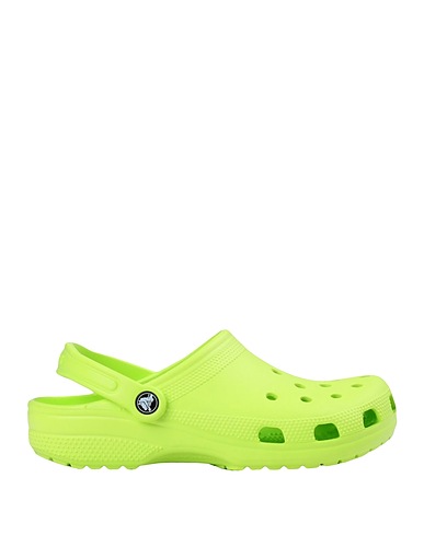 CROCS Mules and clogs Lime green 100% EVA (Ethylene - Vinyl - Acetate)