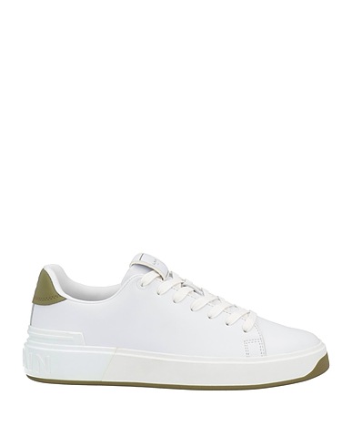 BALMAIN Sneakers Bianco 100% Pelle di bovino