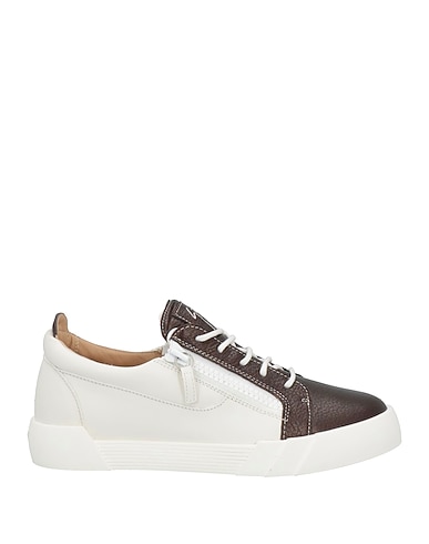 GIUSEPPE ZANOTTI Sneakers Dark brown Soft Leather