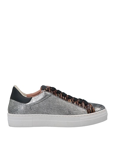 NIRA RUBENS Sneakers Silver Soft Leather