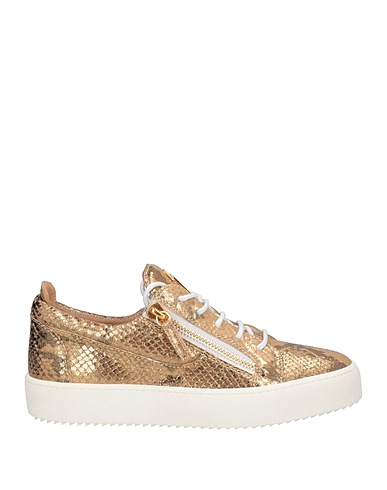 GIUSEPPE ZANOTTI スニーカー ゴールド 革