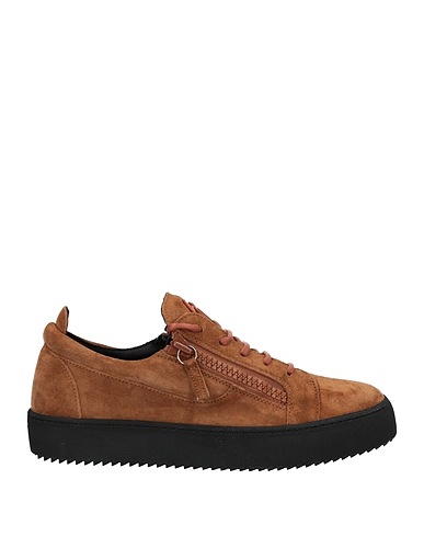 GIUSEPPE ZANOTTI Sneakers Brown Leather
