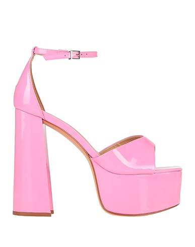 SCHUTZ Sandals Pink Soft Leather