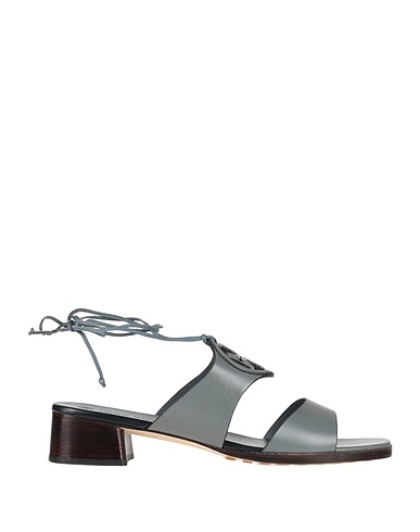 TORY BURCH Sandals Grey Calfskin